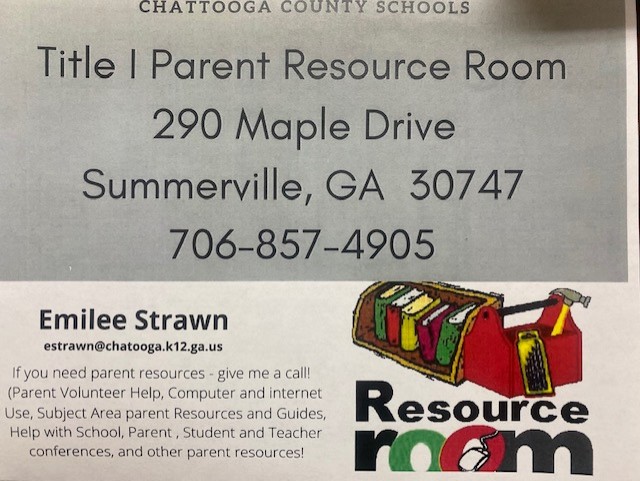 Title I Parent Resource Room